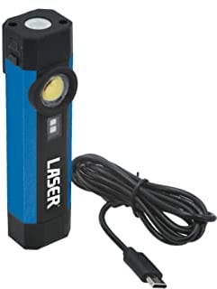 Laser 8598 Aluminium Rechargeable Mini Pocket Light with UV