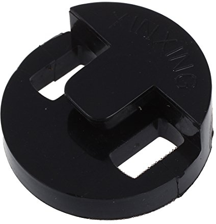 HOLDER Schwarze Gummi-Runde Mute Sordine Stumm