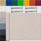 Ufamiluk sonnensegel 2x5m Winterfest Balkon terrasse Windschutz wasserdicht Segeltuch Stoff balkonverkleidung für überdachung Balkon terrasse Schwimmbad Taupe