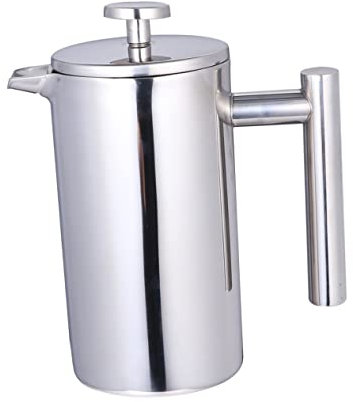 Thermal Coffee Mug Metal Espresso Cup Espresso Coffee Maker Press Coffee Pot Plunger Coffee Maker Camping Coffee Maker Stainless Steel Mug Coffeemaker Coffee Maker Tea Maker French Commemoration Day