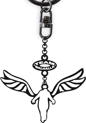 ABYSTYLE - TOKYO REVENGERS Schlüsselanhänger Walhalla, grau, H. 4 cm x L. 5,3 cm