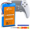 Pickle Power PS5 Controller Akku, 4000mAh LIP1708 Akku Ersatz für Sony Playstation 5 DualSense CFI-ZCT1W Wireless Controller