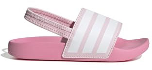 adidas Mixte enfant ADILETTE ESTRAP SLIDES CHILDREN, Clear Pink/Cloud White/Bliss Pink, 28 EU