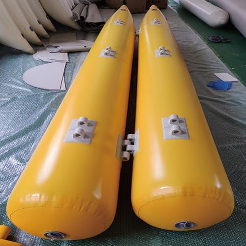 YJFEDCC Air Floating Boot Floß, Wasserfischen Fahrrad Verdickter Airbag, Plattform Schwimmer Katamaran Angeln, Wasser Fahrrad Airbag