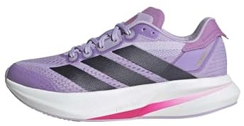 adidas Mujer Duramo Speed 2 Running Shoes, Powder Plum/Aurora Black/preloved Purple, 42 EU