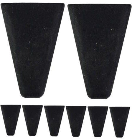 COLLBATH 8Pcs Silicone Air Fryer Feet Pads Dishwasher Safe Stable Corner Protectors for Dehydrator Racks Air Fryer Replacement Accessories Compact Kitchen Storage
