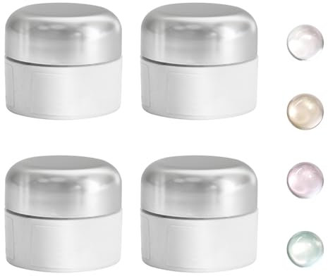 4 Pcs Gel Nail Polish Set, Builder Gel for Nails, Polygel Nail Kit, Glitter Nail Polish 8 ml