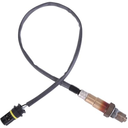 Lambdasonde Nachkat-Sonde 2 Sauerstoffsensor O2 Sensor Kompatibel für Benz C-Klasse C180 C200 W203 S203 CL203 Ersetzt Auto Lambdasonde Sauerstoffsensor A0015404717