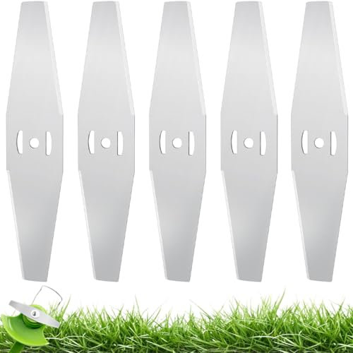 KOQAIIZ Lame Coupe Bordure, Lame Debrouissalleuses, Accessoires pour Coupe-Bordures Sans Fil, pour Outils Électriques Extérieurs (5 Pièces)