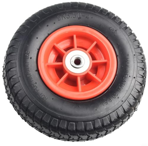 Trayneel Gummireifen für Kinder Elektroauto, Lufträder, kompatibel mit Kinderfahrzeugen, 20,3 cm, 22,9 cm, 25,4 cm, 30,5 cm, aufblasbare Reifen für Spielzeug (1,0 cm 22,9 cm)