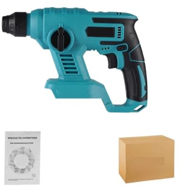 Perceuse À Percussion Électrique Rotative 1000 W 3600 Tr/min For Outil Batterie 18 V 16 Mm Béton 13 Acier 20 Bois Sans Capacité De PerçAge Maximale