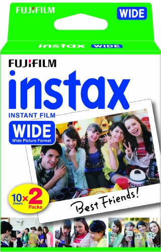 Fujifilm 16026642 Instax Wide Film Doppelpack (Multi)