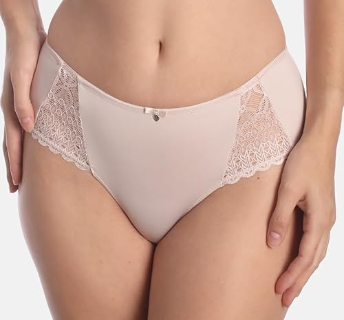 Sassa Damen Slip, Einfarbig, Gr. 42, Rosa (dark rosé 00265)