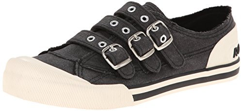 Rocket Dog Women's Jolissa Ranger Cotton Fashion Sneaker, Black, 5 UK