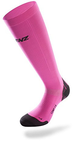 Lenz Socke Compression Socks 1.0, Pink, XL (44-51 cm), 135