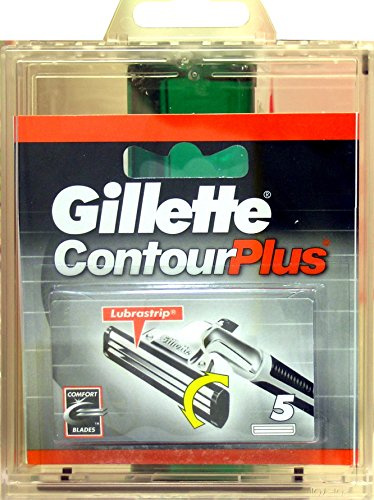10 x GILLETTE Ersatzklingen Rasierer Contour Plus 5 Stück