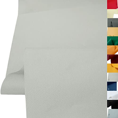 TOLKO Sonnenschutz Markisen-Stoffe als Meterware Zum Nähen mit UV-Schutz 50+ | Wasserdicht, Extra Langlebig - Ohne Ausbleichen 120cm breit (Grau)