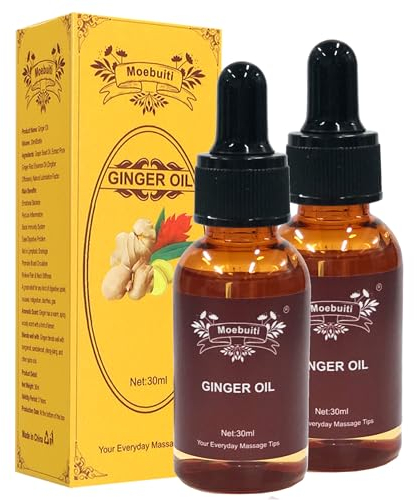 Ingweröl, Massageöl, Lymphdrainage Ingweröl, Ingweröl für Lymphdrainage, Ingwer-Massageöle, Ätherisches Ingweröl für Bad, Aromatherapie, Massage