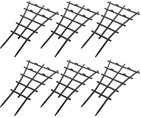 JYCRA Kletterpflanzen Unterstützung, 6/12er Pack DIY Garten Pflanzkübel Mini Kletterpflanzen Rankgitter Pflanzenkäfige für Kletterpflanzen und Reben