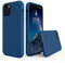 SURPHY für iPhone 11 Pro Max Hülle Silikon, Handyhülle iPhone 11 Pro Max Flüssigsilikon 6,5 Zoll mit Futter aus Mikrofaser, stoßfest Protective Case Schutzhülle, Horizont Blau