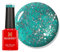 Bluesky Gel Nail Polish, Teal Blue Green - BLZ10, Glitter, Long Lasting, Chip Resistant, 5ml (Requires Drying Under UV LED Lamp)