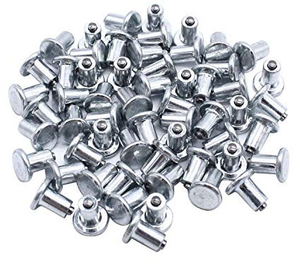 Lot de 100 vis à goujons antidérapants pour pneus de voiture 9 mm