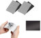 2 Piezas Actualizado Plataformas de Impresora 3D, Placa de Acero Flexible y Adhesivo de Base Magnética, Retirable Flexible Resina Cama de Magnética para Impresora 3D 135x80MM