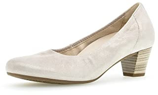 Gabor Damen Klassische Pumps, Frauen Absatzschuhe,Wechselfußbett,Komfortable Mehrweite (H),high Heels,Heels,Abendschuhe,Muschel,38.5 EU / 5.5 UK