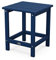 POLYWOOD Long Island Beistelltisch, 45,7 cm, Marineblau