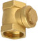 Chekval, DN32 femelle, en laiton, valve anti-retour 232 psi, DN32 BSP, filetage intérieur 1-1/4, clapet anti-retour pour empêcher le reflux d'eau, jaune