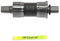 MSZweirad Shimano Fahrrad Innenlager BB-UN300 Vierkant BSA 68/73mm Verschiedene Achslängen inklusive Reflexband (68, 122,5mm (für E-Typ))