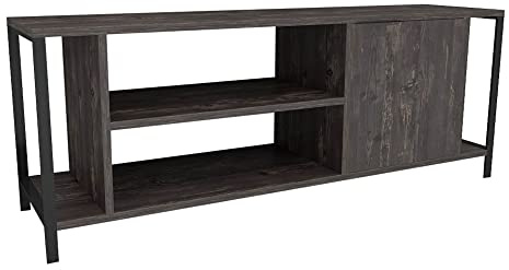 WELL HOME MOBILIARIO & DECORACIÓN TV-Möbel, Dunkelbraun, 120x54x30
