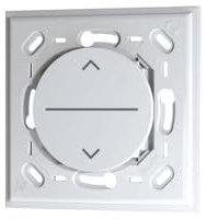 Interrupteur mural EnOcean simple pour volet roulant compatible ODACE Trio2sys