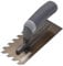 Refina NotchTile Graphite Adhesive Spreading Notched Tiling Trowel Right Handed 8 (200mm) with 10mm Notches - 2021910R