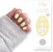 Fairy Nail UV Nagelfolien selbstklebende Gelfolien halb ausgehärtet 20 Stück Nailwraps Nagellackstreifen zum aufkleben… (Pastellgelb)