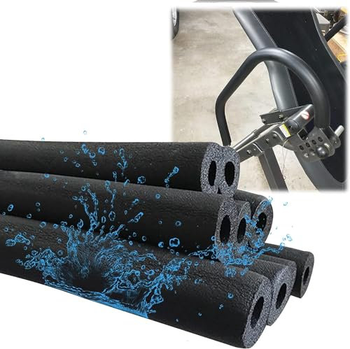Rohrisolierung aus Schaumstoffrohr, Rohrisolierung Schwamm-Hohlrohr-Hülse, Rohrisolierung, Schaumstoffschlauch, Innendurchmesser 6 mm, 16 mm, 63 mm, 90 mm, 110 mm (Größe: T 15 mm ID 6 mm) ( Size : T 2