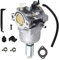 Ewillownm Compatibile con carburatore per trattore tosaerba John Deere LA105 42 19.5HP per Briggs & Stratton 13.5 HP Motore 31F707 350777 14 HP V-Twin 808728 Carb 697203 795873 808899 1