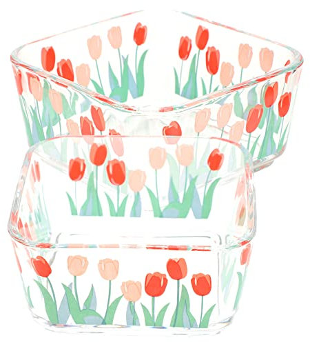 Beaupretty Futternäpfe Für Meerschweinchen 2er-Set Glas-hamsternapf Futterspender Chinchilla-napf Einfache Wartung