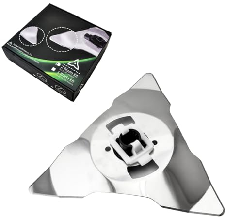 Gerrit Accesorios para robot cortacésped Cuchilla de repuesto Cuchilla de repuesto Cuchilla para robot cortacésped Robomow RS-, serie RC, accesorios para robot cortacésped de acero inoxidable