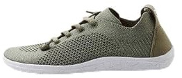 Reima - Astelu Barfußschuhe für Kinder - Leichtes, atmungsaktives Material, breite Zehenbox - Barfußschuhe für Jungen & Mädchen - Flexible Sohle ohne Absatz für tägliches Spielen - Greyish Green, 40