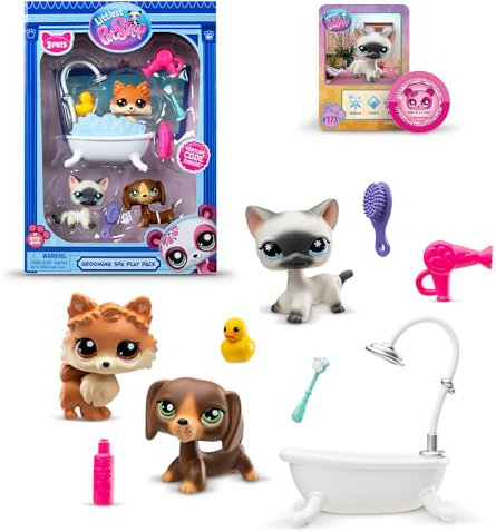 Littlest Pet Shop - Pack de jeu sur le thème du spa de toilettage