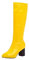outlet angebote Langschaft Stiefel Damen Damen Klassische Stiefel Elegant Klobiger Blockabsatz Spitze Zehe Langschaf walking boots schuhe herren sale angebote