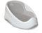 BABYLON DOLPHIN Siege de bain pour bebe de 0-6 mois – Ergonomique baignoire bébé – Hypoallergénique, Résistant à la moisissure – Antidérapant – Transat de bain pour bebe – Siege bebe douche – gris