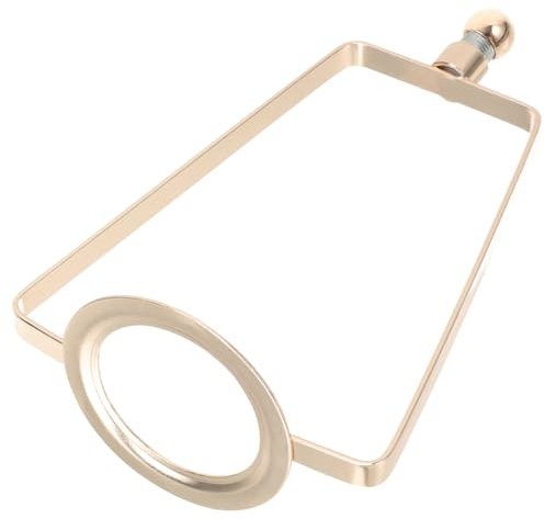 Gadpiparty Lampenharfe Lampenschirmhalter Lampenschirmrahmen Selbstgemacht Beleuchtungszubehör Metall Weiß Für Tischlampen Reparatur Und Ersatz