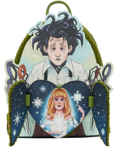 Loungefly Edward Scissorhands Sherpa Mini Rucksack