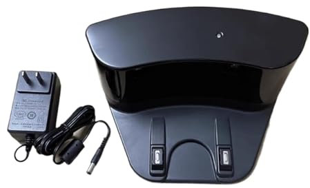 ZUADZAFC Base De Carga, Compatible con Conga, 1390, 1590, 1490, Repuestos 1290, Compatible con Cecotec, Repuestos For Aspiradoras, Estación De Carga.(1 Set)