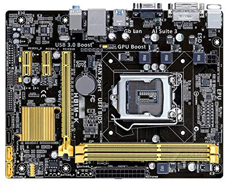 XYYZXKL Placas Base de Ordenador Placa Base Ajuste para ASUS H81M-K Motherboard H81 Socket LGA 1150 I3 I5 I7 DDR3 16G Micro-ATX UEFI BIOS Original