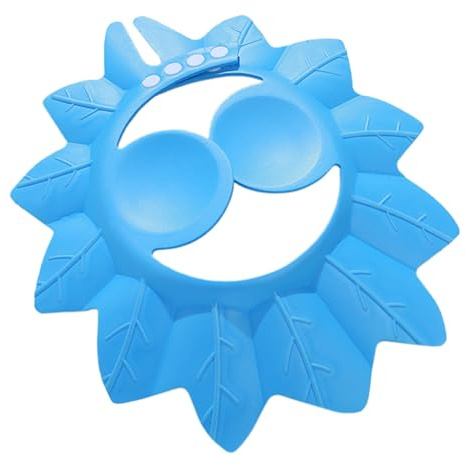 Shower Cap zum Waschen der Haare, Duschkappe Schild für Kleinkinder, Badeshampoo Visor Visor, verstellbarer Visierhut mit sanfter Waschung, Augenschutz und