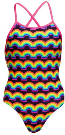 Funkita Rainbowie Badeanzug für Mädchen/Kinder chlorresistent