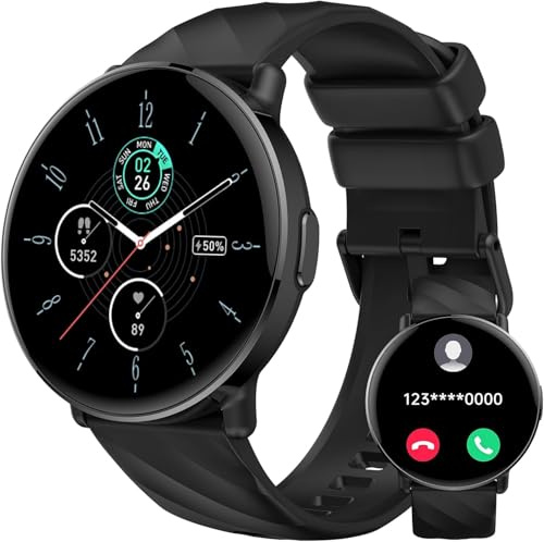 Reloj Inteligente Hombre Mujer con IA ChatGPT Integrada, 1,39 HD Smartwatch con Llamadas Bluetooth, 112+ Modos Deportivos, Impermeable IP68, Pulsómetro,SpO2,Sueño, Monitor de Fitness para iOS Android